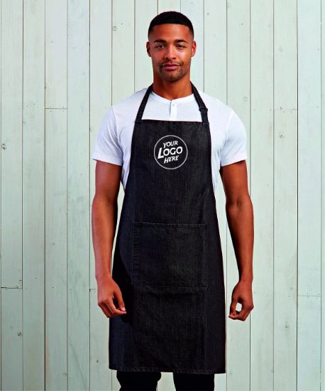 Picture of Premier Bib Apron With Pocket