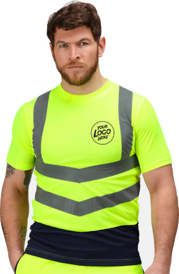 Picture of Regatta Pro Hi-Vis Short Sleeve T Shirt