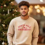 Picture of The North Pole University Christmas Jumper /Santa / Xmas / Children / Mens Ladies / Sweatshirt / Gift / Christmas Party / Jumper Day /