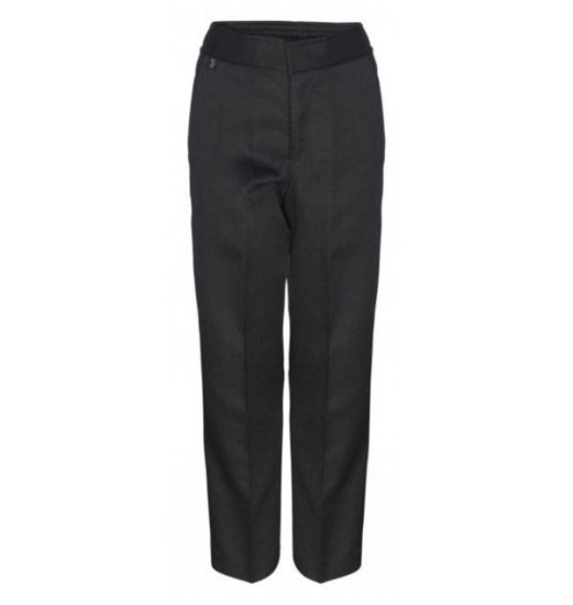 Picture of Boys Charcoal Slim Fit Trousers