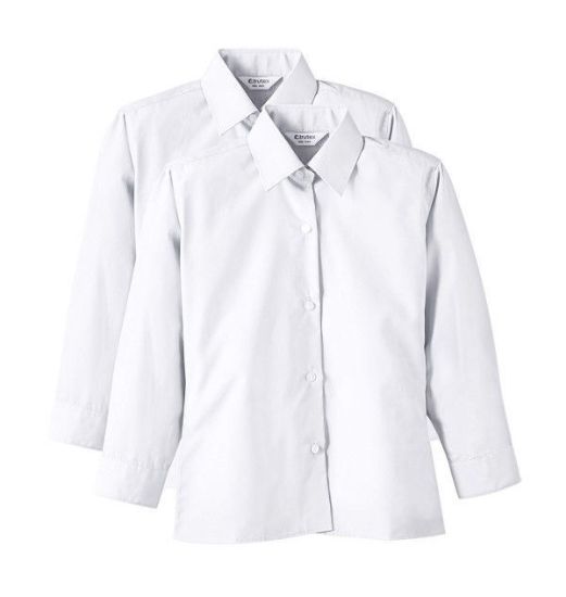 Picture of Trutex Twin Pack Of White Blouses