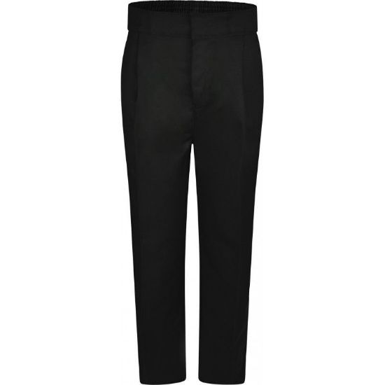 Picture of Standard Fit Boys Black Trousers