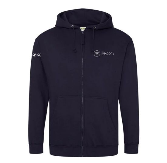 Picture of Welcony Staff Unisex Zip Hoodie